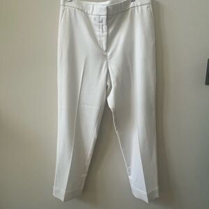 Ann Taylor Women's White Cropped Pants